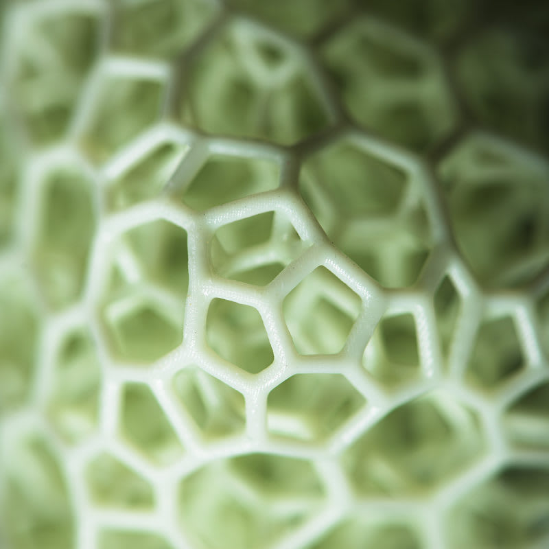 Closeup of a lattice